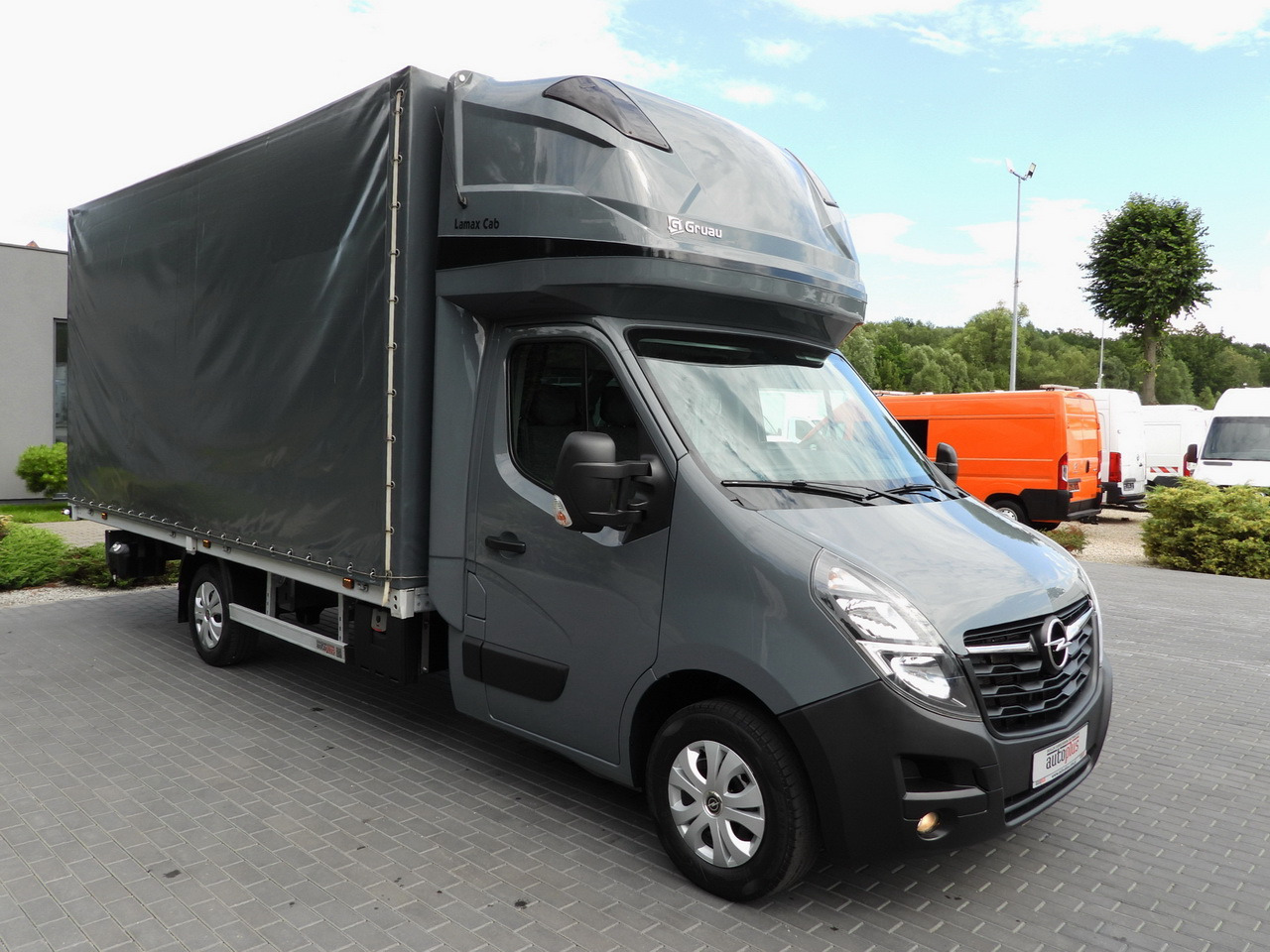 OPEL MOVANO TARPAULIN 10 PALLETS WEBASTO CRUISE CONTROL LED LIGHTS PNEUMATICS AIR CONDITIONING  165HP - Schuifzeilen bestelwagen: afbeelding 4 OPEL MOVANO TARPAULIN 10 PALLETS WEBASTO CRUISE CONTROL LED LIGHTS PNEUMATICS AIR CONDITIONING  165HP - Schuifzeilen bestelwagen: afbeelding 4