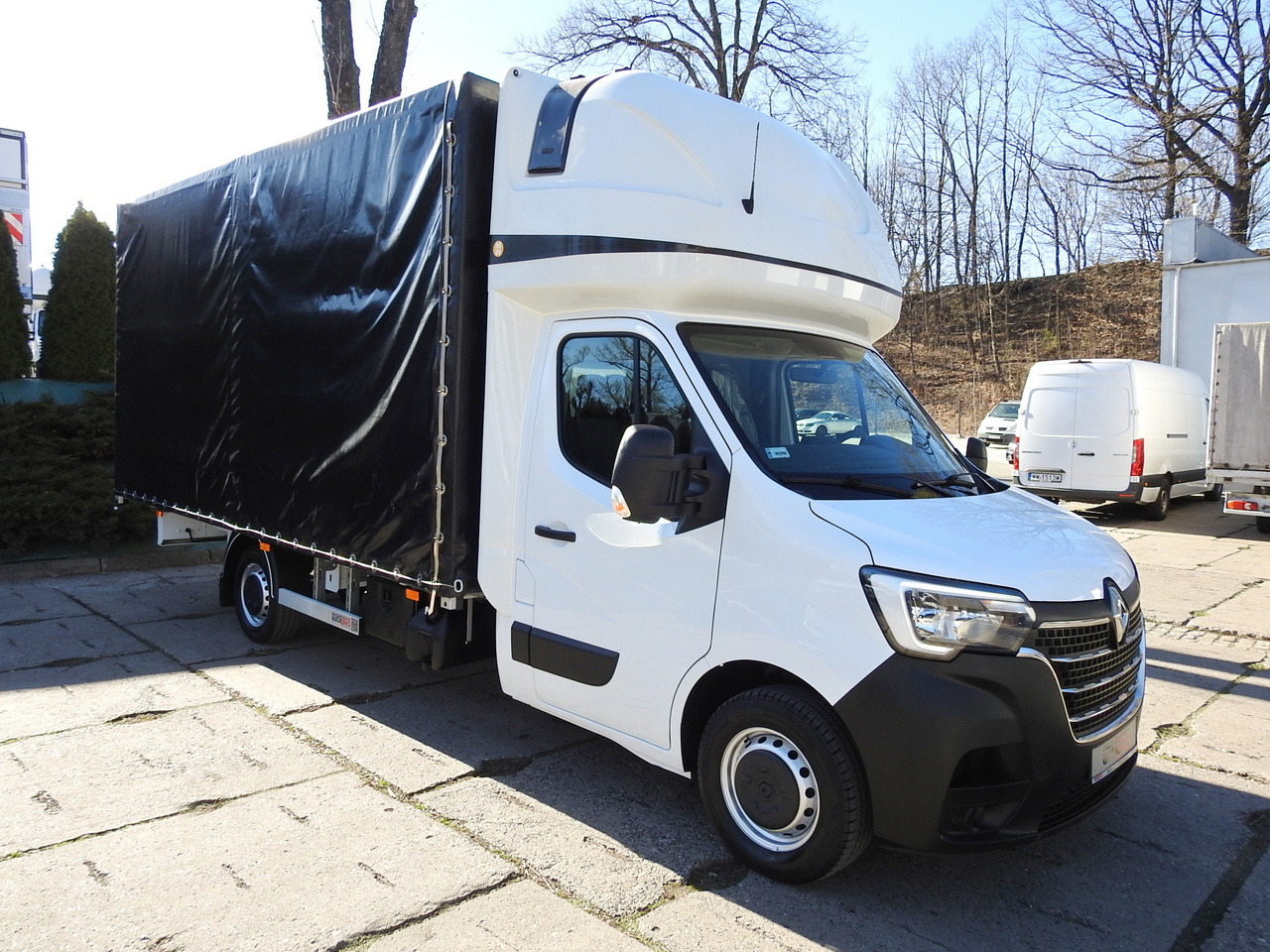RENAULT MASTER TARPAULIN 10 PALLETS WEBASTO CRUISE CONTROL AIR CONDITIONING LED LIGHTS 165HP - Schuifzeilen bestelwagen: afbeelding 4 RENAULT MASTER TARPAULIN 10 PALLETS WEBASTO CRUISE CONTROL AIR CONDITIONING LED LIGHTS 165HP - Schuifzeilen bestelwagen: afbeelding 4