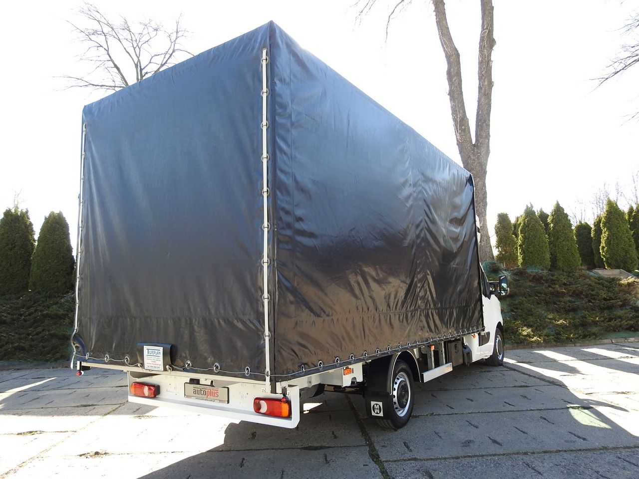 RENAULT MASTER TARPAULIN 10 PALLETS WEBASTO CRUISE CONTROL AIR CONDITIONING LED LIGHTS 165HP - Schuifzeilen bestelwagen: afbeelding 3 RENAULT MASTER TARPAULIN 10 PALLETS WEBASTO CRUISE CONTROL AIR CONDITIONING LED LIGHTS 165HP - Schuifzeilen bestelwagen: afbeelding 3