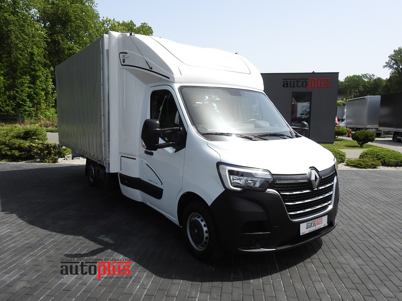 RENAULT MASTER TARPAULIN 10 PALLETS WEBASTO CRUISE CONTROL AIR CONDITIONING LED LIGHTS 165HP - Schuifzeilen bestelwagen: afbeelding 1 RENAULT MASTER TARPAULIN 10 PALLETS WEBASTO CRUISE CONTROL AIR CONDITIONING LED LIGHTS 165HP - Schuifzeilen bestelwagen: afbeelding 1