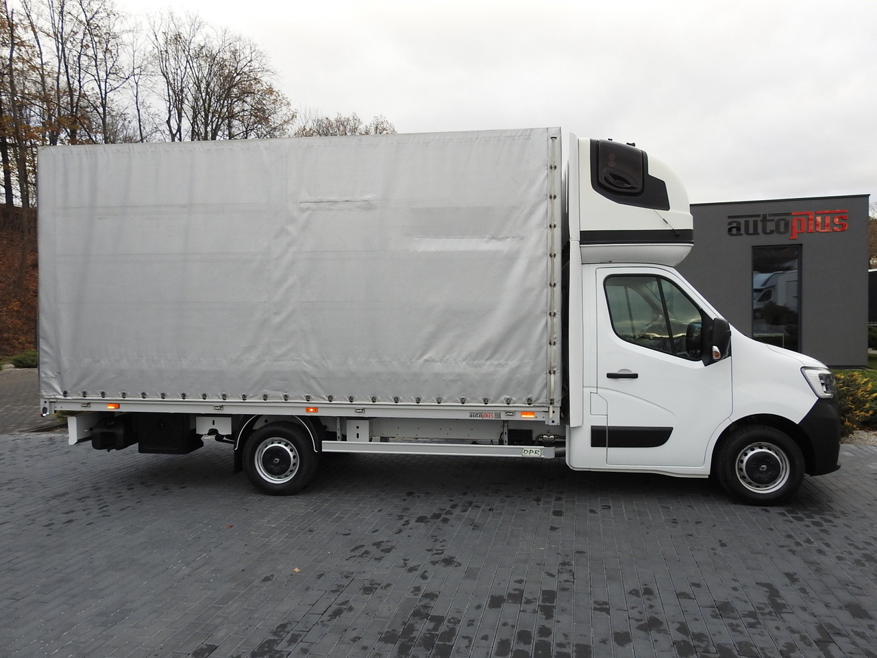 Schuifzeilen bestelwagen RENAULT MASTER TARPAULIN 10 PALLETS WEBASTO CRUISE CONTROL AIR CONDITIONING LED LIGHTS PNEUMATICS  165HP: afbeelding 7