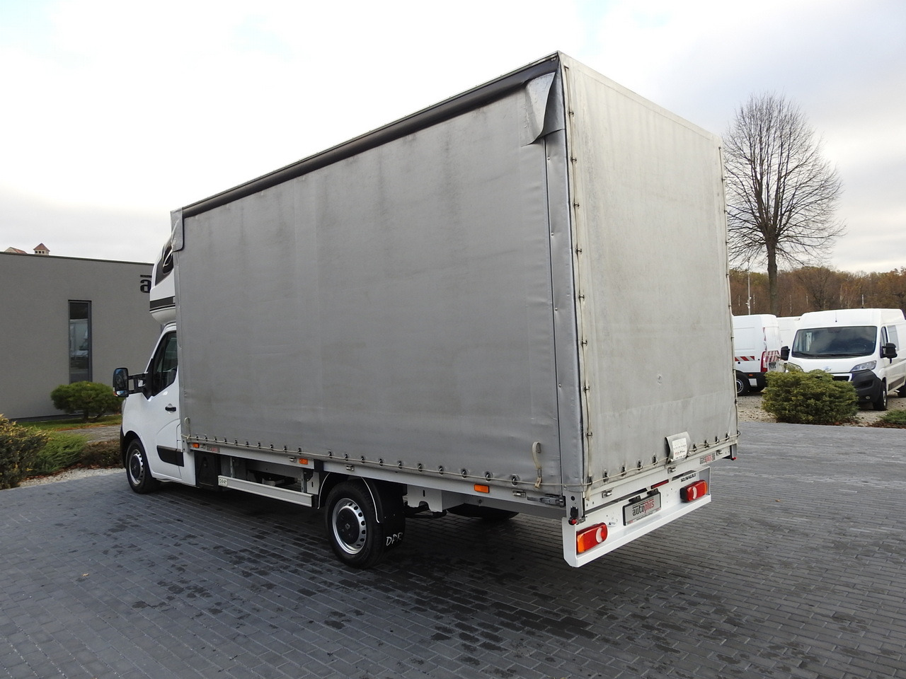 Schuifzeilen bestelwagen RENAULT MASTER TARPAULIN 10 PALLETS WEBASTO CRUISE CONTROL AIR CONDITIONING LED LIGHTS PNEUMATICS  165HP: afbeelding 10