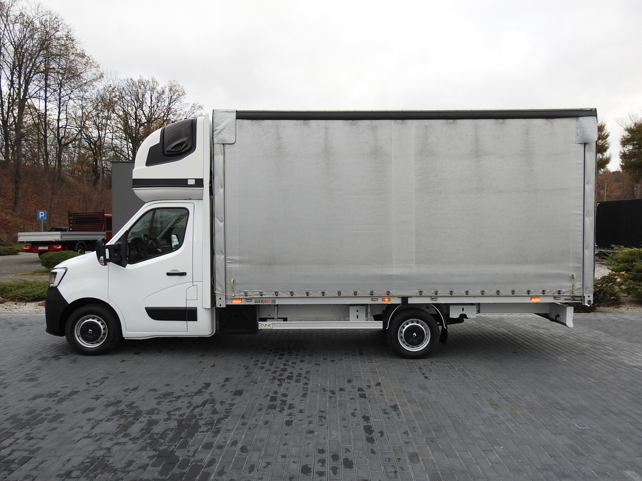 Schuifzeilen bestelwagen RENAULT MASTER TARPAULIN 10 PALLETS WEBASTO CRUISE CONTROL AIR CONDITIONING LED LIGHTS PNEUMATICS  165HP: afbeelding 9