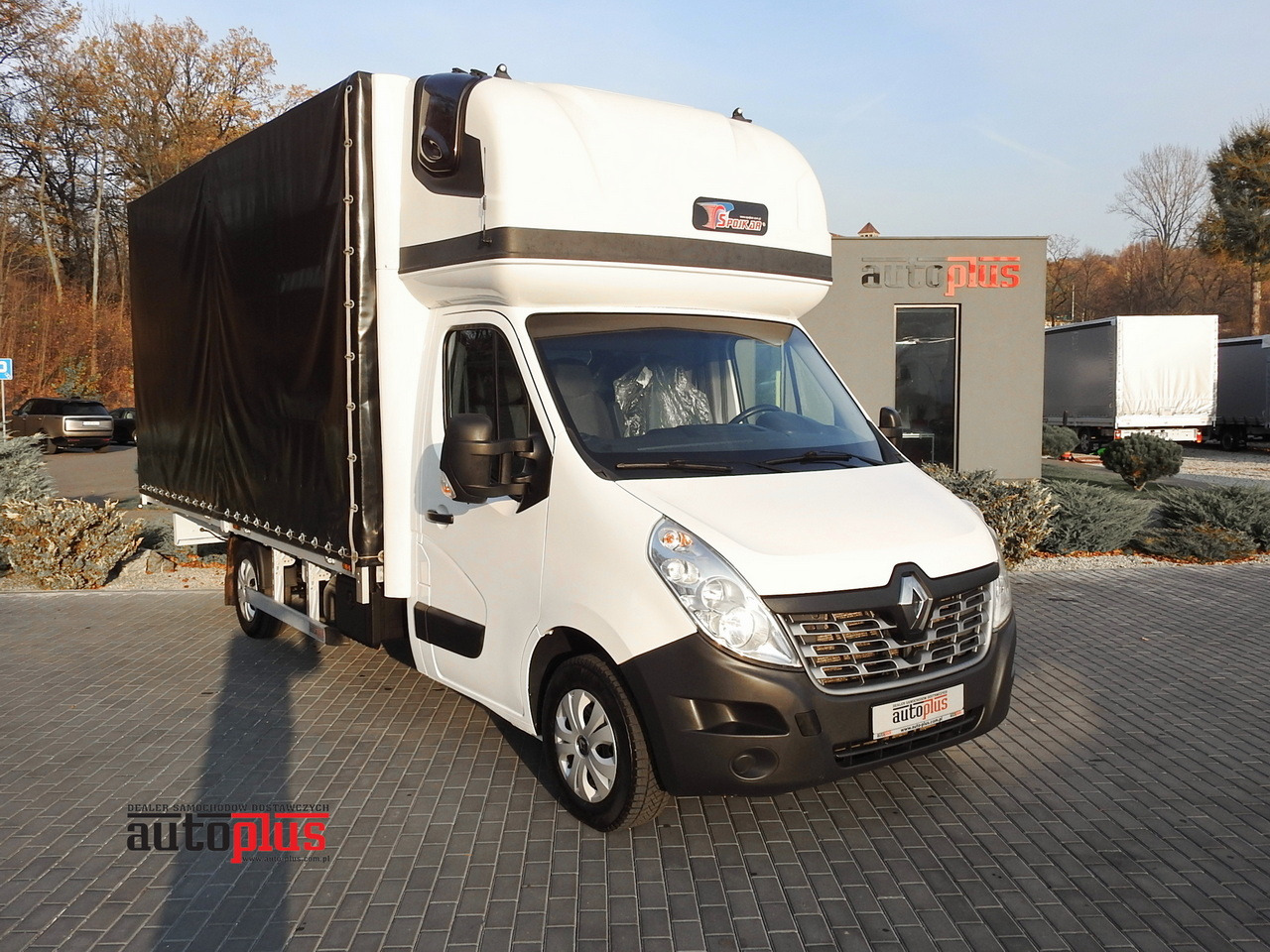 RENAULT MASTER TARPAULIN 10 PALLETS WEBASTO CRUISE CONTROL AIR CONDITIONING PNEUMATICS 170HP - Schuifzeilen bestelwagen: afbeelding 1 RENAULT MASTER TARPAULIN 10 PALLETS WEBASTO CRUISE CONTROL AIR CONDITIONING PNEUMATICS 170HP - Schuifzeilen bestelwagen: afbeelding 1
