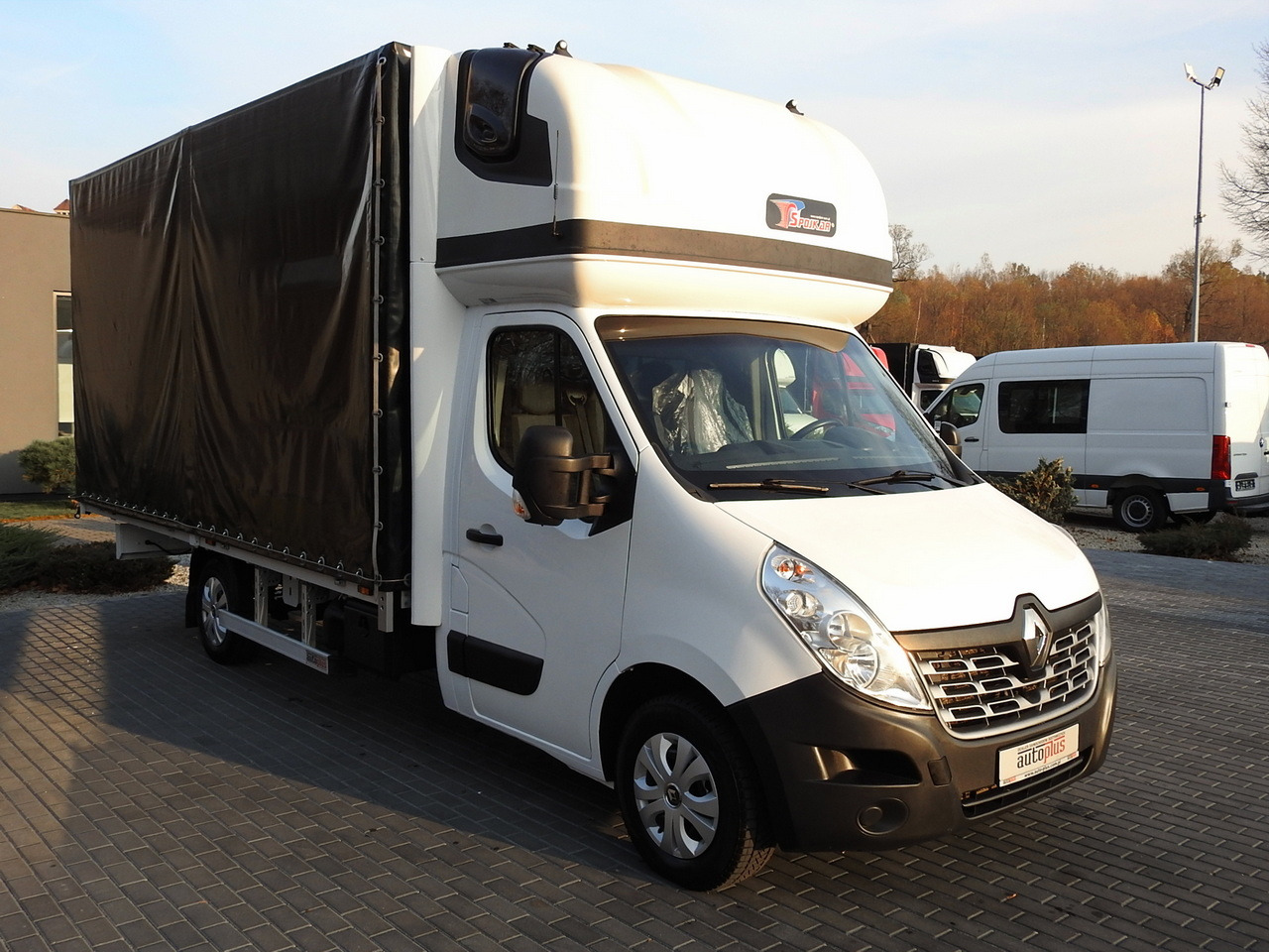 RENAULT MASTER TARPAULIN 10 PALLETS WEBASTO CRUISE CONTROL AIR CONDITIONING PNEUMATICS  170HP - Schuifzeilen bestelwagen: afbeelding 4 RENAULT MASTER TARPAULIN 10 PALLETS WEBASTO CRUISE CONTROL AIR CONDITIONING PNEUMATICS  170HP - Schuifzeilen bestelwagen: afbeelding 4