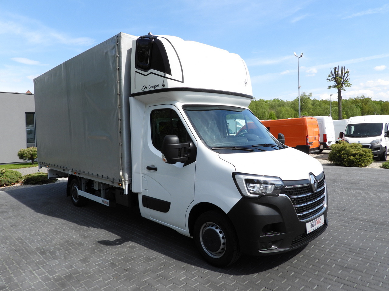 RENAULT MASTER TARPAULIN 10 PALLETS WEBASTO CRUISE CONTROL LED LIGHTS PNEUMATICS AIR CONDITIONING 165HP - Schuifzeilen bestelwagen: afbeelding 4 RENAULT MASTER TARPAULIN 10 PALLETS WEBASTO CRUISE CONTROL LED LIGHTS PNEUMATICS AIR CONDITIONING 165HP - Schuifzeilen bestelwagen: afbeelding 4
