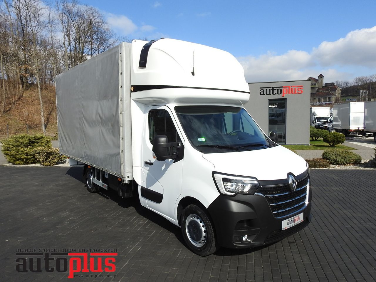 RENAULT MASTER TARPAULIN 10 PALLETS WEBASTO CRUISE CONTROL LED LIGHTS PNEUMATICS AIR CONDITIONING 165HP - Schuifzeilen bestelwagen: afbeelding 1 RENAULT MASTER TARPAULIN 10 PALLETS WEBASTO CRUISE CONTROL LED LIGHTS PNEUMATICS AIR CONDITIONING 165HP - Schuifzeilen bestelwagen: afbeelding 1
