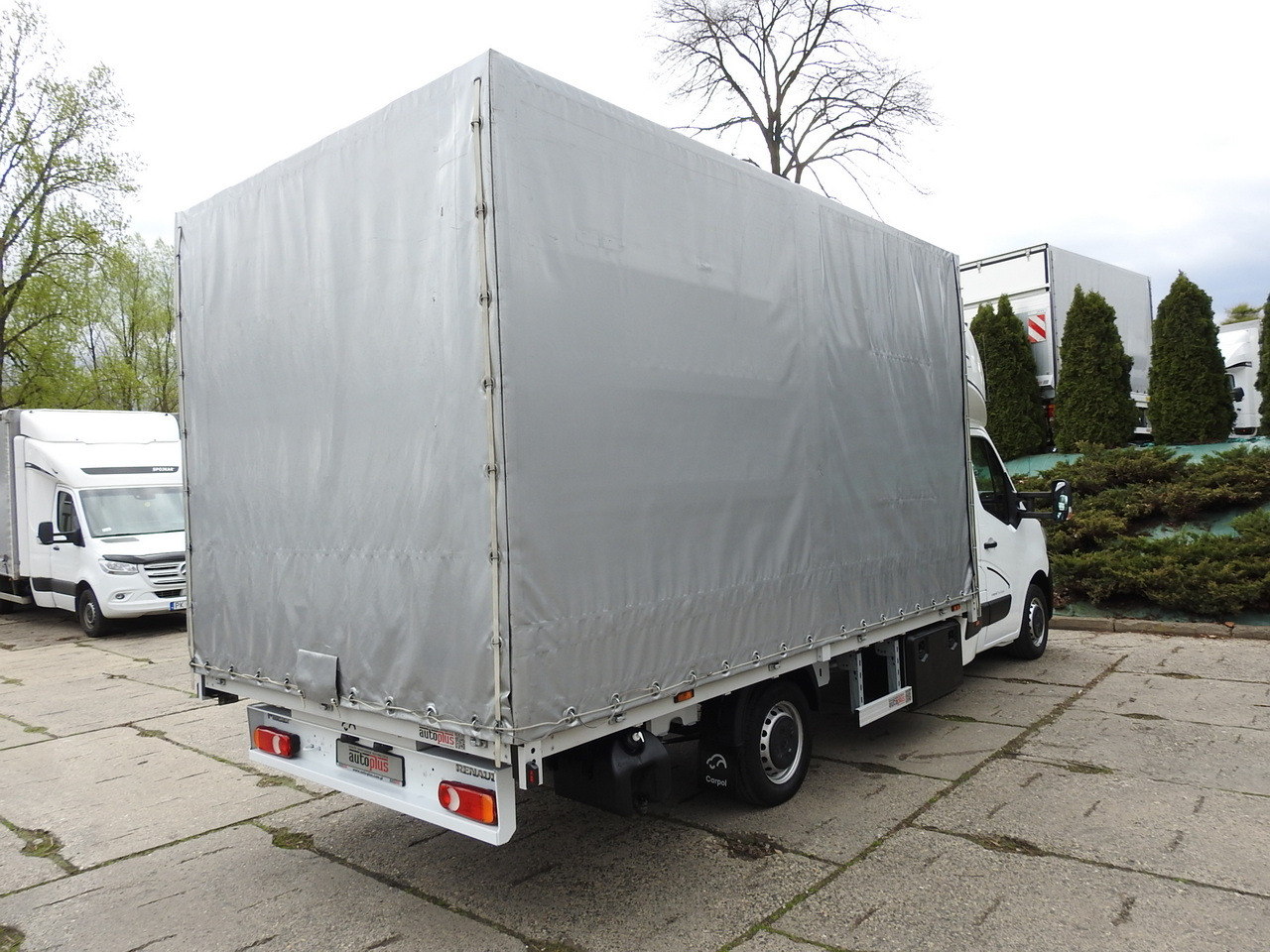 Schuifzeilen bestelwagen RENAULT MASTER TARPAULIN 10 PALLETS WEBASTO CRUISE CONTROL NAVIGATION AIR CONDITIONING LED LIGHTS PNEUMATICS 165HP: afbeelding 13 Schuifzeilen bestelwagen RENAULT MASTER TARPAULIN 10 PALLETS WEBASTO CRUISE CONTROL NAVIGATION AIR CONDITIONING LED LIGHTS PNEUMATICS 165HP: afbeelding 13