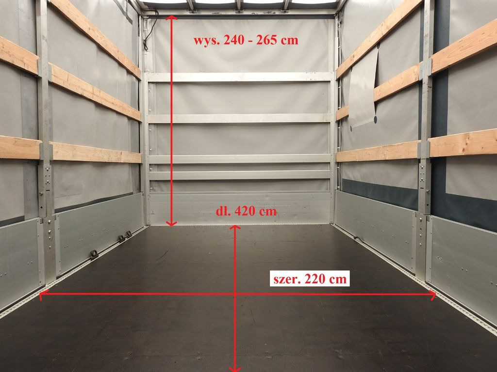 Schuifzeilen bestelwagen, Bestelwagen met dubbele cabine Renault MASTER PRITSCHE PLANE 8 PALETTEN WEBASTO A/C: afbeelding 12