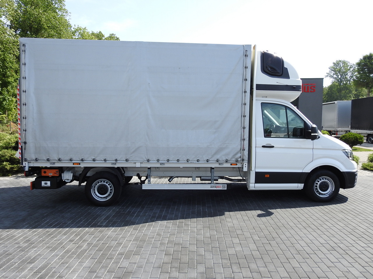 Schuifzeilen bestelwagen VOLKSWAGEN CRAFTER TARPAULIN LIFT 8 PALLETS WEBASTO CRUISE CONTROL  180HP: afbeelding 7