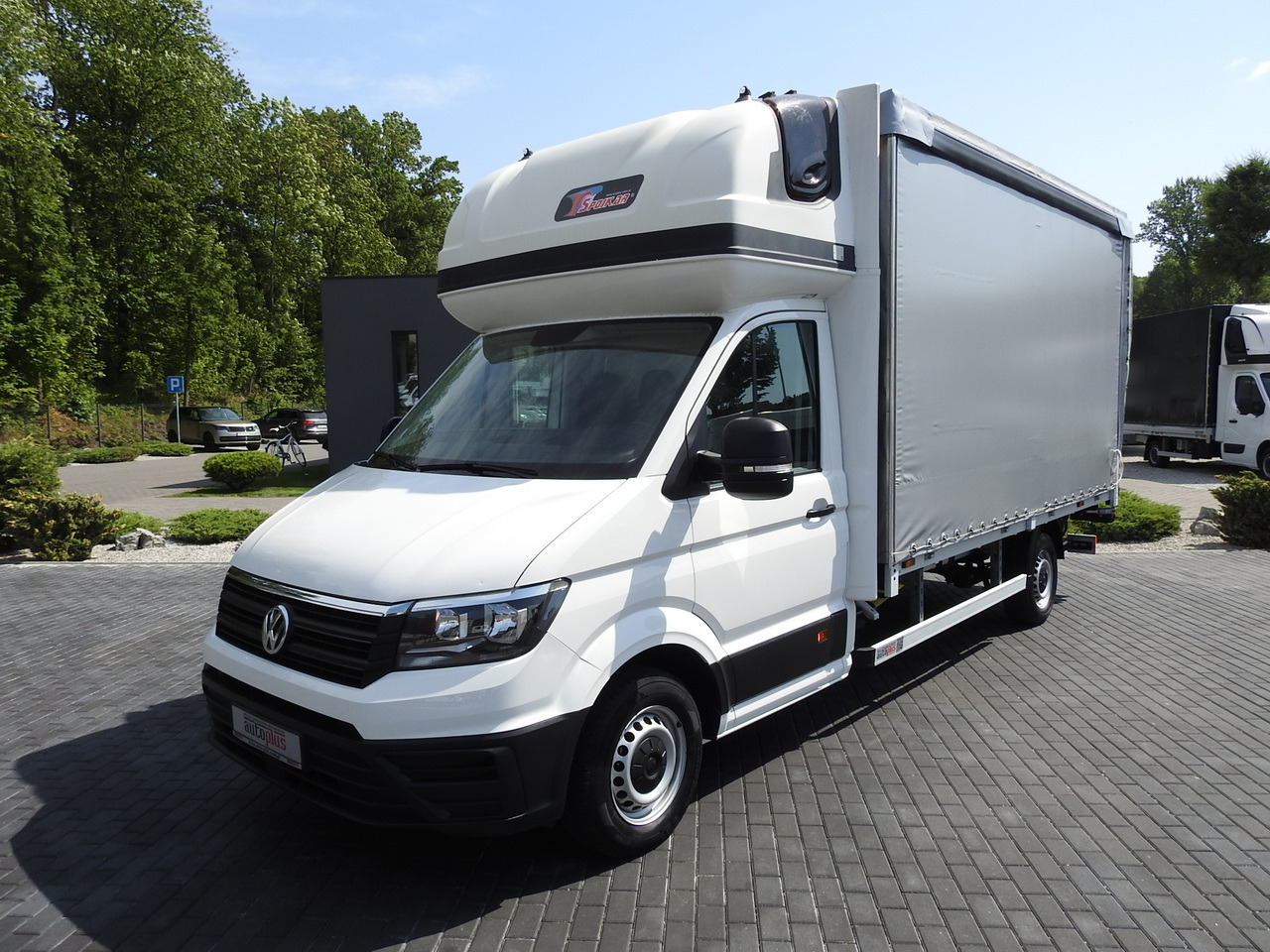 Schuifzeilen bestelwagen VOLKSWAGEN CRAFTER TARPAULIN LIFT 8 PALLETS WEBASTO CRUISE CONTROL  180HP: afbeelding 19