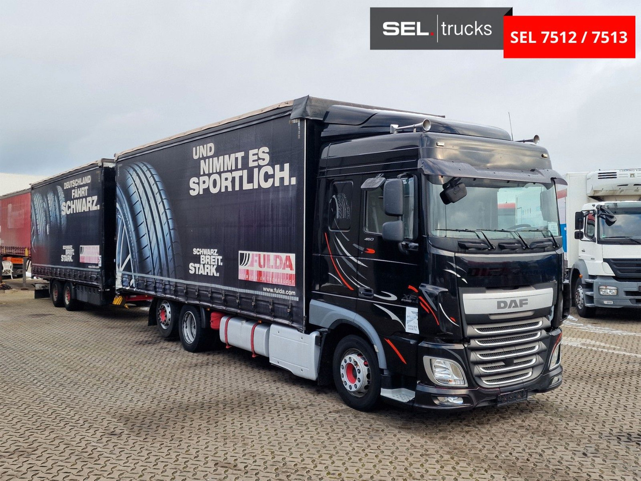 DAF XF 460 FAR / ZF Intarder / Durchladezug - Schuifzeilen vrachtwagen: afbeelding 3 DAF XF 460 FAR / ZF Intarder / Durchladezug - Schuifzeilen vrachtwagen: afbeelding 3