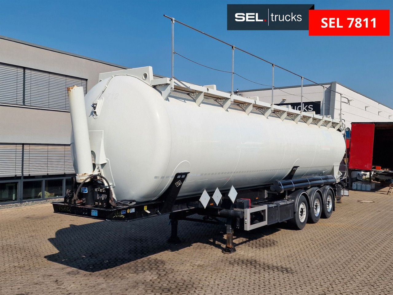 Feldbinder KIP 60/7300/A/2 / 60.000 l / Kippsilo - Bulkoplegger: afbeelding 1 Feldbinder KIP 60/7300/A/2 / 60.000 l / Kippsilo - Bulkoplegger: afbeelding 1