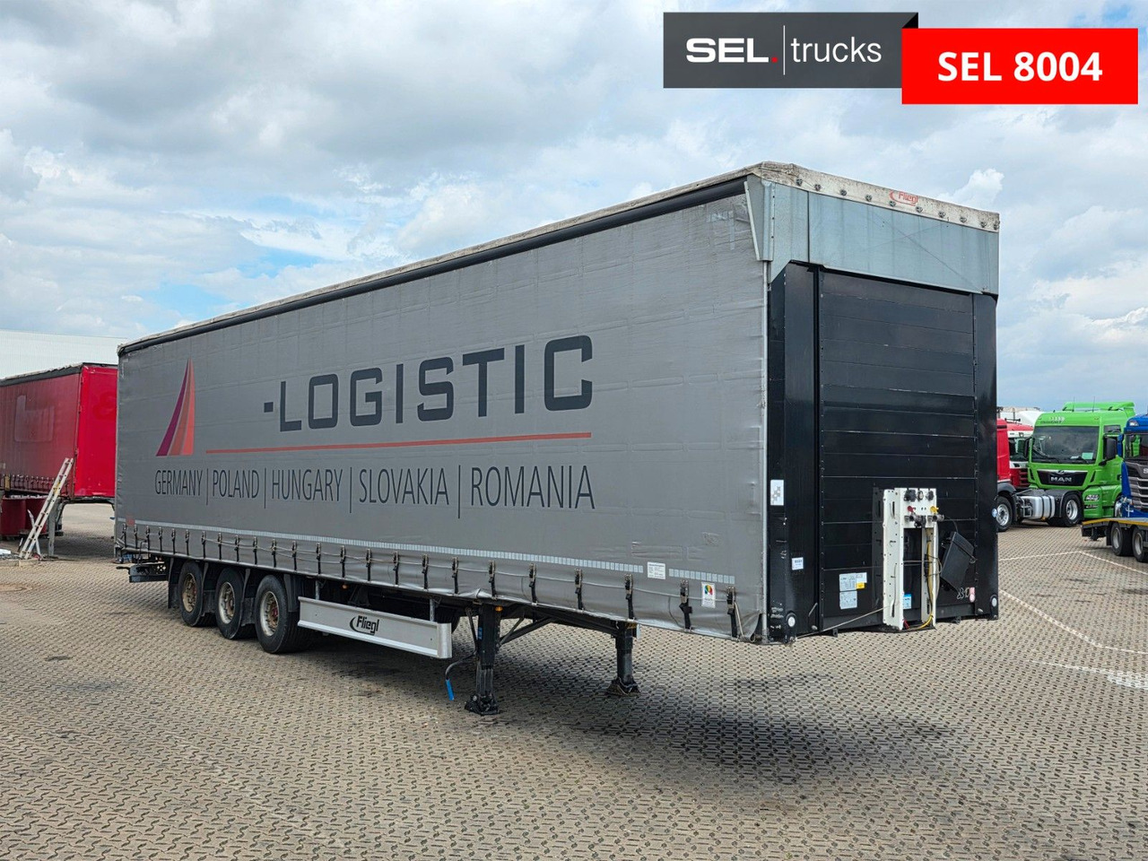 Fliegl SDS01 / Hubdach / EDSCHA / Mega / Liftachse - Schuifzeiloplegger: afbeelding 3 Fliegl SDS01 / Hubdach / EDSCHA / Mega / Liftachse - Schuifzeiloplegger: afbeelding 3