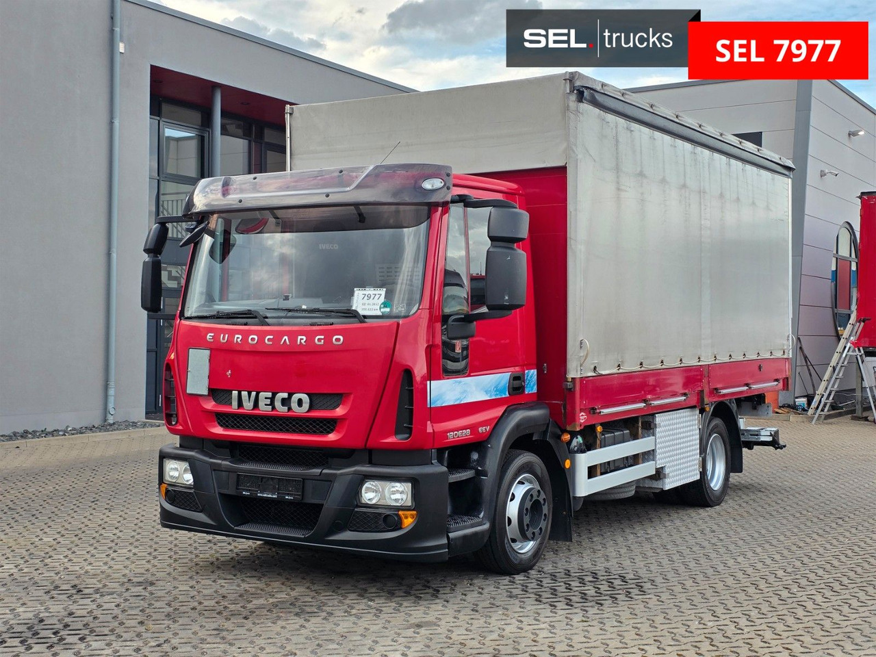 Iveco Eurocargo 120E28 / Ladebordwand / Aluklappen - Schuifzeilen vrachtwagen: afbeelding 1 Iveco Eurocargo 120E28 / Ladebordwand / Aluklappen - Schuifzeilen vrachtwagen: afbeelding 1
