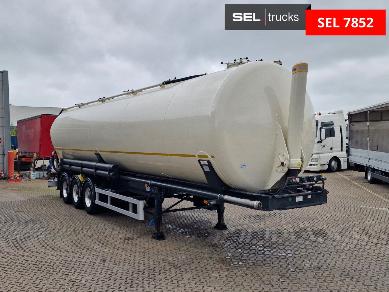 Kässbohrer XS SSK-60 / Kippsilo / Liftachse / 60m3 - Bulkoplegger: afbeelding 3 Kässbohrer XS SSK-60 / Kippsilo / Liftachse / 60m3 - Bulkoplegger: afbeelding 3