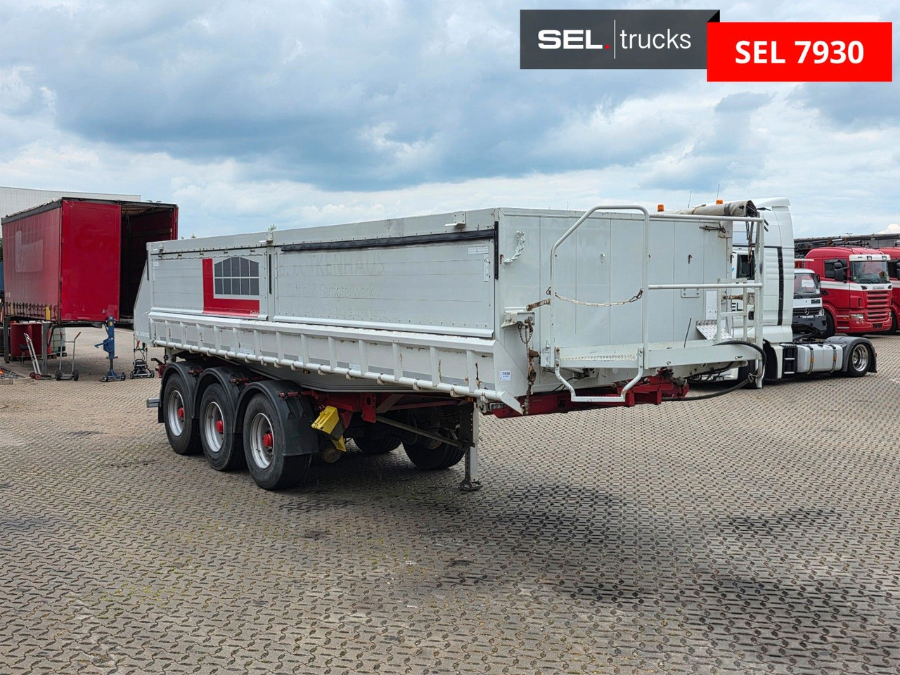 Kempf SK35/3 / 2 Seiten Kipper / Pendelplappe rechts ! - Kipper oplegger: afbeelding 1 Kempf SK35/3 / 2 Seiten Kipper / Pendelplappe rechts ! - Kipper oplegger: afbeelding 1