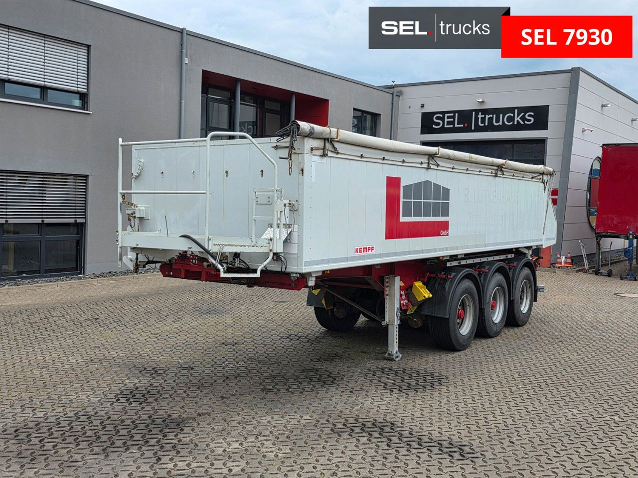 Kempf SK35/3 / 2 Seiten Kipper / Pendelplappe rechts ! - Kipper oplegger: afbeelding 2 Kempf SK35/3 / 2 Seiten Kipper / Pendelplappe rechts ! - Kipper oplegger: afbeelding 2