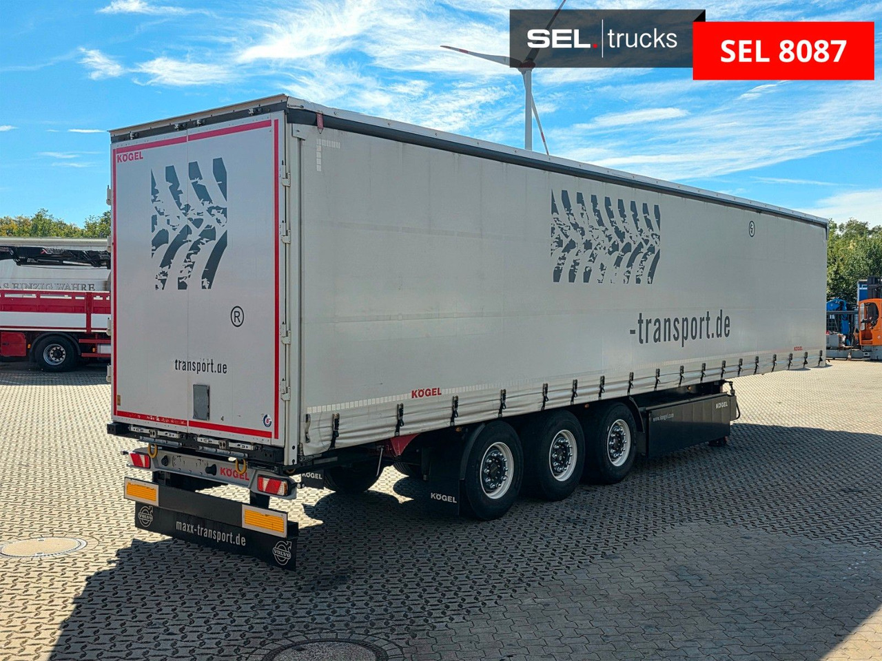 Kögel S24-1 / Palettenkasten / Liftachse - Schuifzeiloplegger: afbeelding 5 Kögel S24-1 / Palettenkasten / Liftachse - Schuifzeiloplegger: afbeelding 5