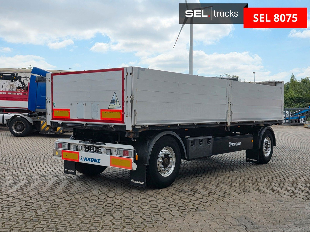 Krone AZ / Baustoff / 40 mm - Open/ Plateau aanhangwagen: afbeelding 4 Krone AZ / Baustoff / 40 mm - Open/ Plateau aanhangwagen: afbeelding 4