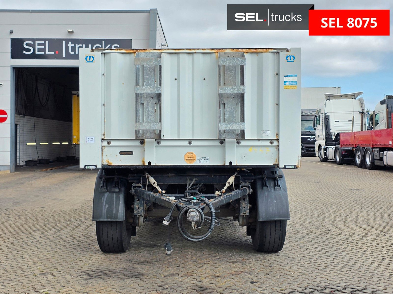 Krone AZ / Baustoff / 40 mm - Open/ Plateau aanhangwagen: afbeelding 2 Krone AZ / Baustoff / 40 mm - Open/ Plateau aanhangwagen: afbeelding 2