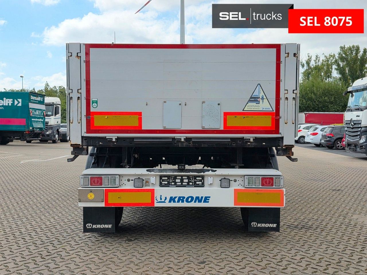 Krone AZ / Baustoff / 40 mm - Open/ Plateau aanhangwagen: afbeelding 5 Krone AZ / Baustoff / 40 mm - Open/ Plateau aanhangwagen: afbeelding 5