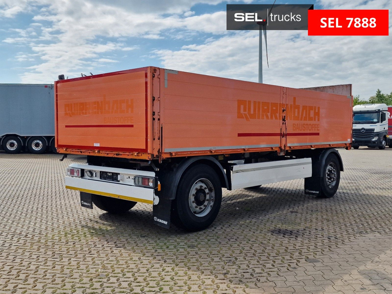 Krone AZ / Baustoff / 40 mm - Open/ Plateau aanhangwagen: afbeelding 5 Krone AZ / Baustoff / 40 mm - Open/ Plateau aanhangwagen: afbeelding 5