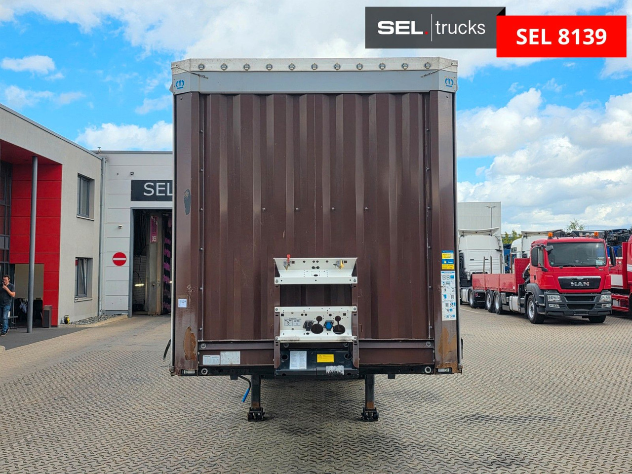 Krone SD / 2 Liftachsen - Schuifzeiloplegger: afbeelding 3 Krone SD / 2 Liftachsen - Schuifzeiloplegger: afbeelding 3