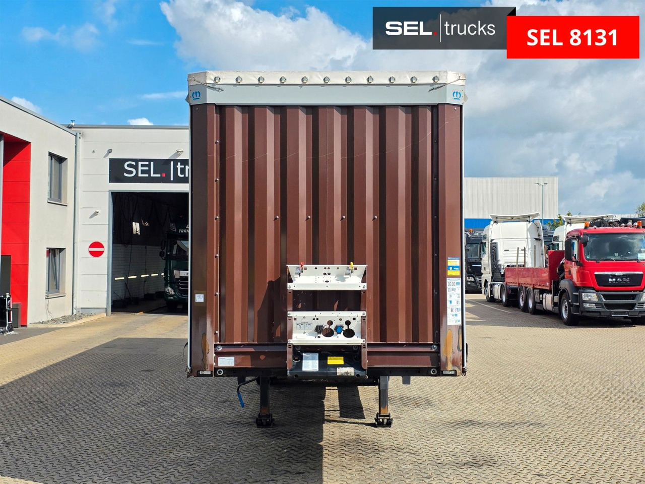 Krone SD / EDSCHA / Liftachse - Schuifzeiloplegger: afbeelding 2 Krone SD / EDSCHA / Liftachse - Schuifzeiloplegger: afbeelding 2