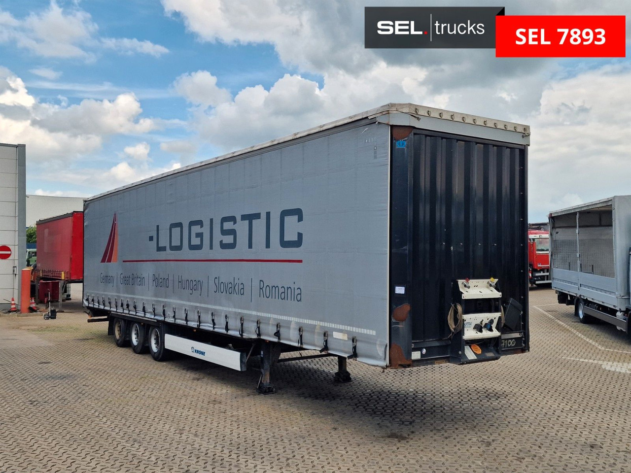 Krone SD / Hubdach / EDSCHA / Mega / Liftachse - Schuifzeiloplegger: afbeelding 3 Krone SD / Hubdach / EDSCHA / Mega / Liftachse - Schuifzeiloplegger: afbeelding 3
