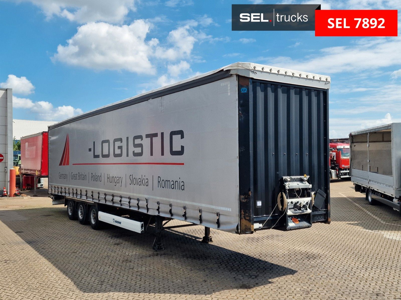 Krone SD / Hubdach / EDSCHA / Mega / Liftachse - Schuifzeiloplegger: afbeelding 3 Krone SD / Hubdach / EDSCHA / Mega / Liftachse - Schuifzeiloplegger: afbeelding 3