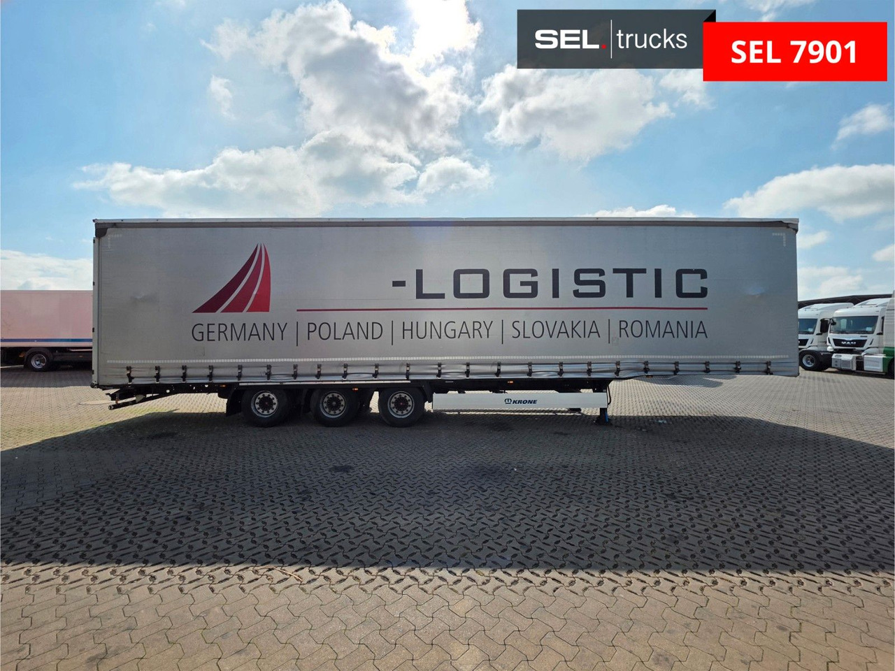 Krone SD / Hubdach / EDSCHA / Mega / Liftachse - Schuifzeiloplegger: afbeelding 4 Krone SD / Hubdach / EDSCHA / Mega / Liftachse - Schuifzeiloplegger: afbeelding 4