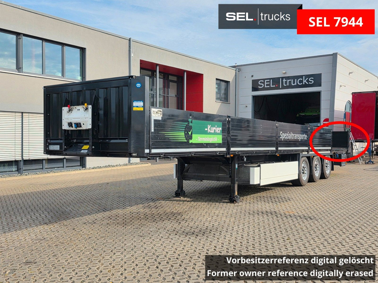 Krone SD / Palettenkasten - Open bak met boorden oplegger: afbeelding 2 Krone SD / Palettenkasten - Open bak met boorden oplegger: afbeelding 2