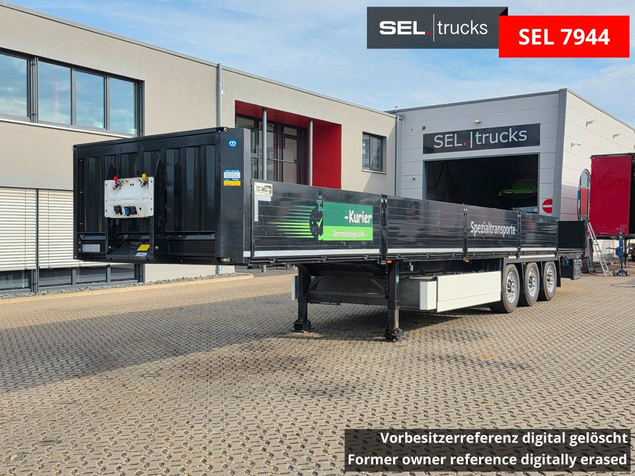 Krone SD / Palettenkasten - Open bak met boorden oplegger: afbeelding 1 Krone SD / Palettenkasten - Open bak met boorden oplegger: afbeelding 1