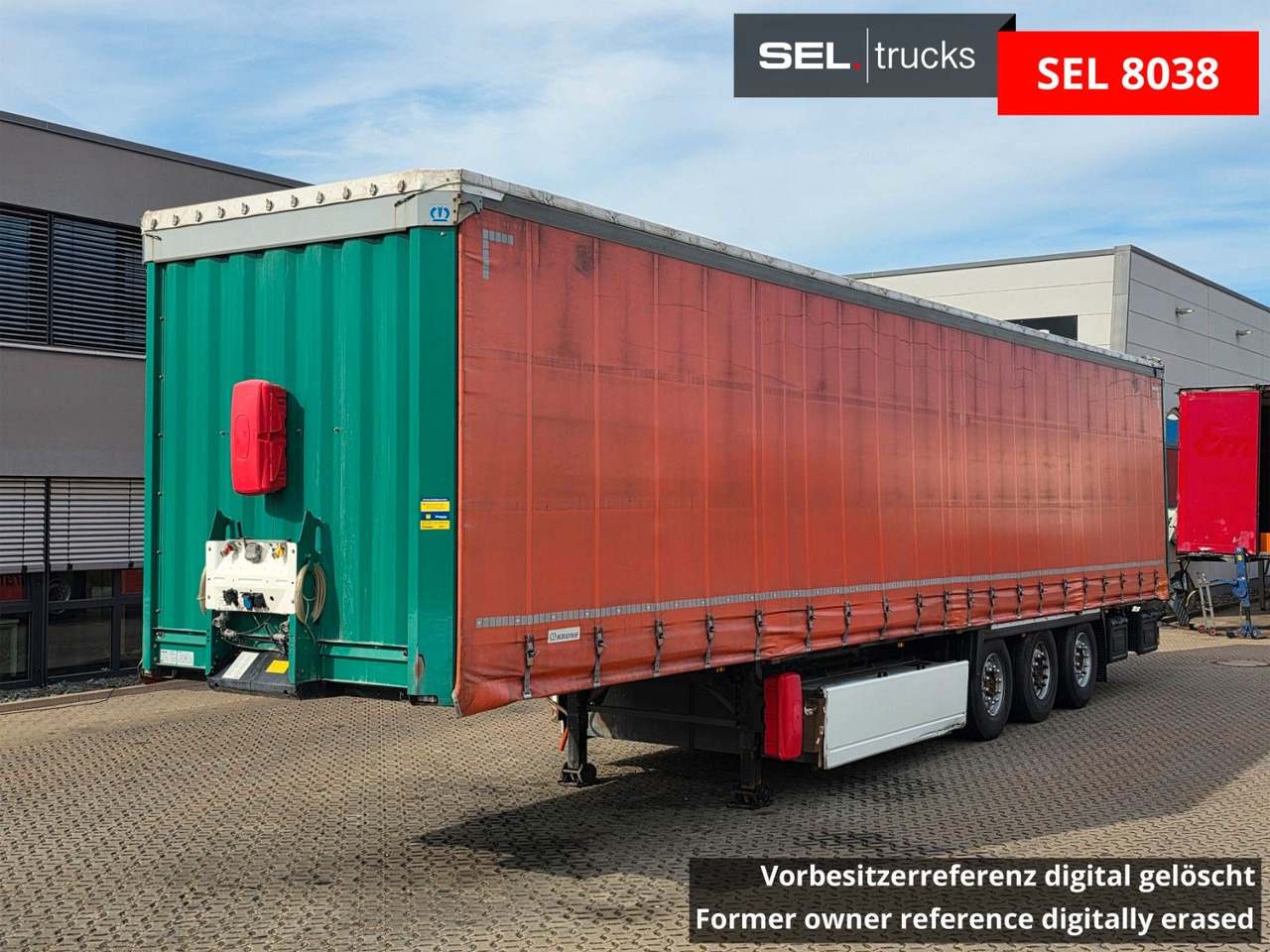 Krone SD / Palettenkasten / Liftachse - Schuifzeiloplegger: afbeelding 1 Krone SD / Palettenkasten / Liftachse - Schuifzeiloplegger: afbeelding 1