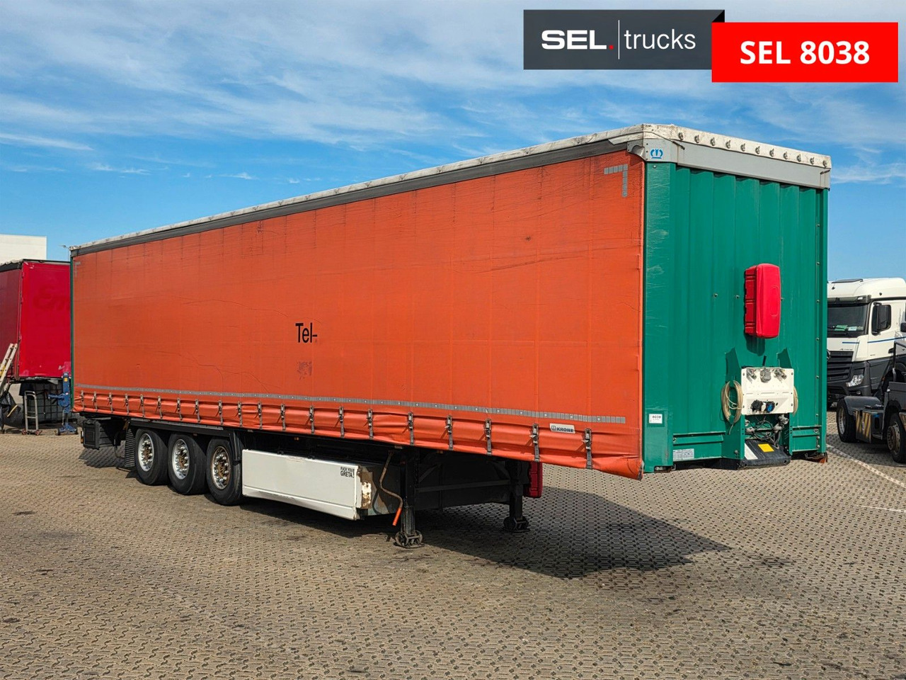 Krone SD / Palettenkasten / Liftachse - Schuifzeiloplegger: afbeelding 3 Krone SD / Palettenkasten / Liftachse - Schuifzeiloplegger: afbeelding 3