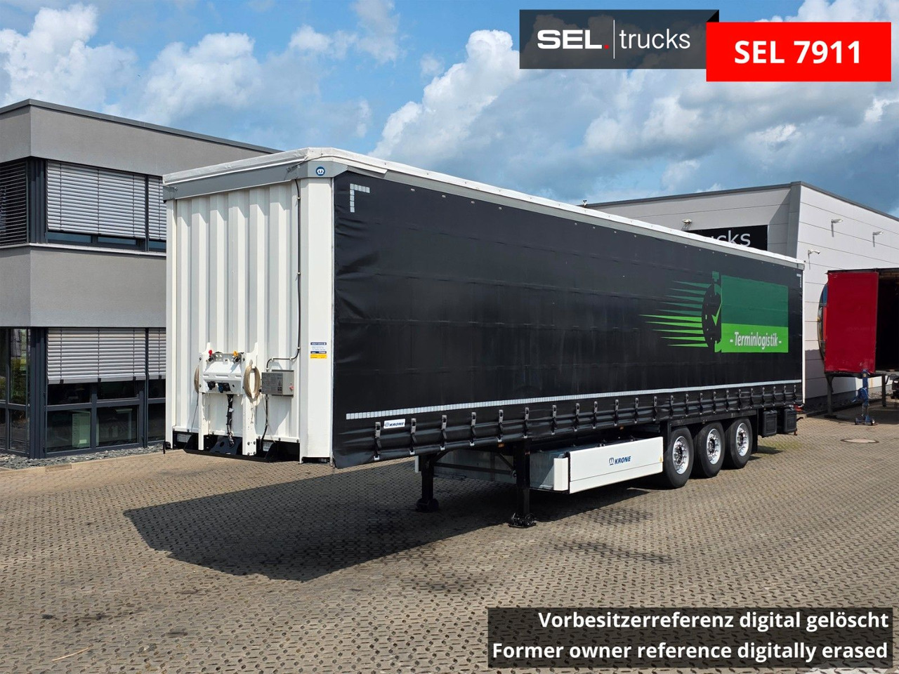 Krone SD / Palettenkasten / Liftachse - Schuifzeiloplegger: afbeelding 1 Krone SD / Palettenkasten / Liftachse - Schuifzeiloplegger: afbeelding 1