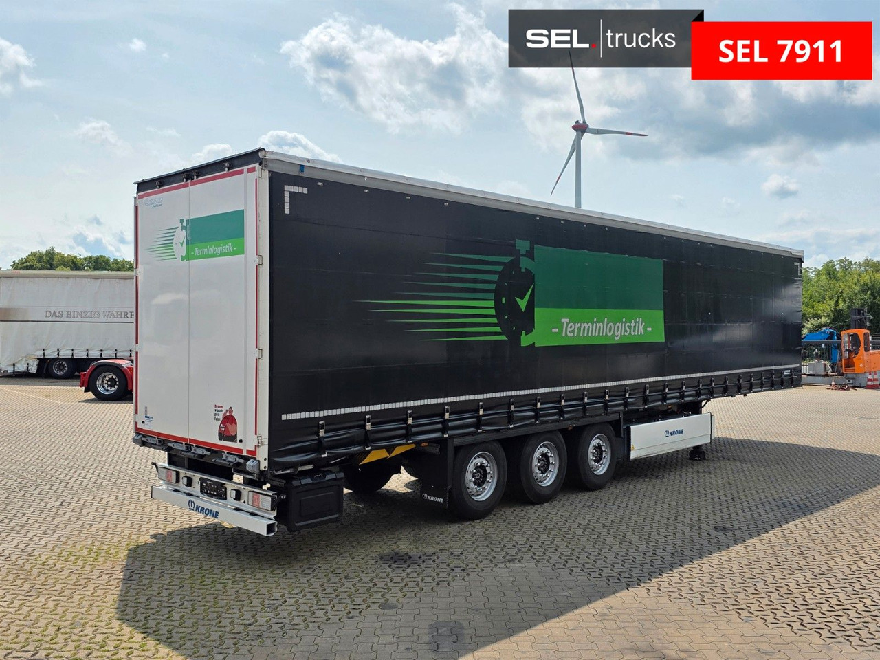 Krone SD / Palettenkasten / Liftachse - Schuifzeiloplegger: afbeelding 5 Krone SD / Palettenkasten / Liftachse - Schuifzeiloplegger: afbeelding 5