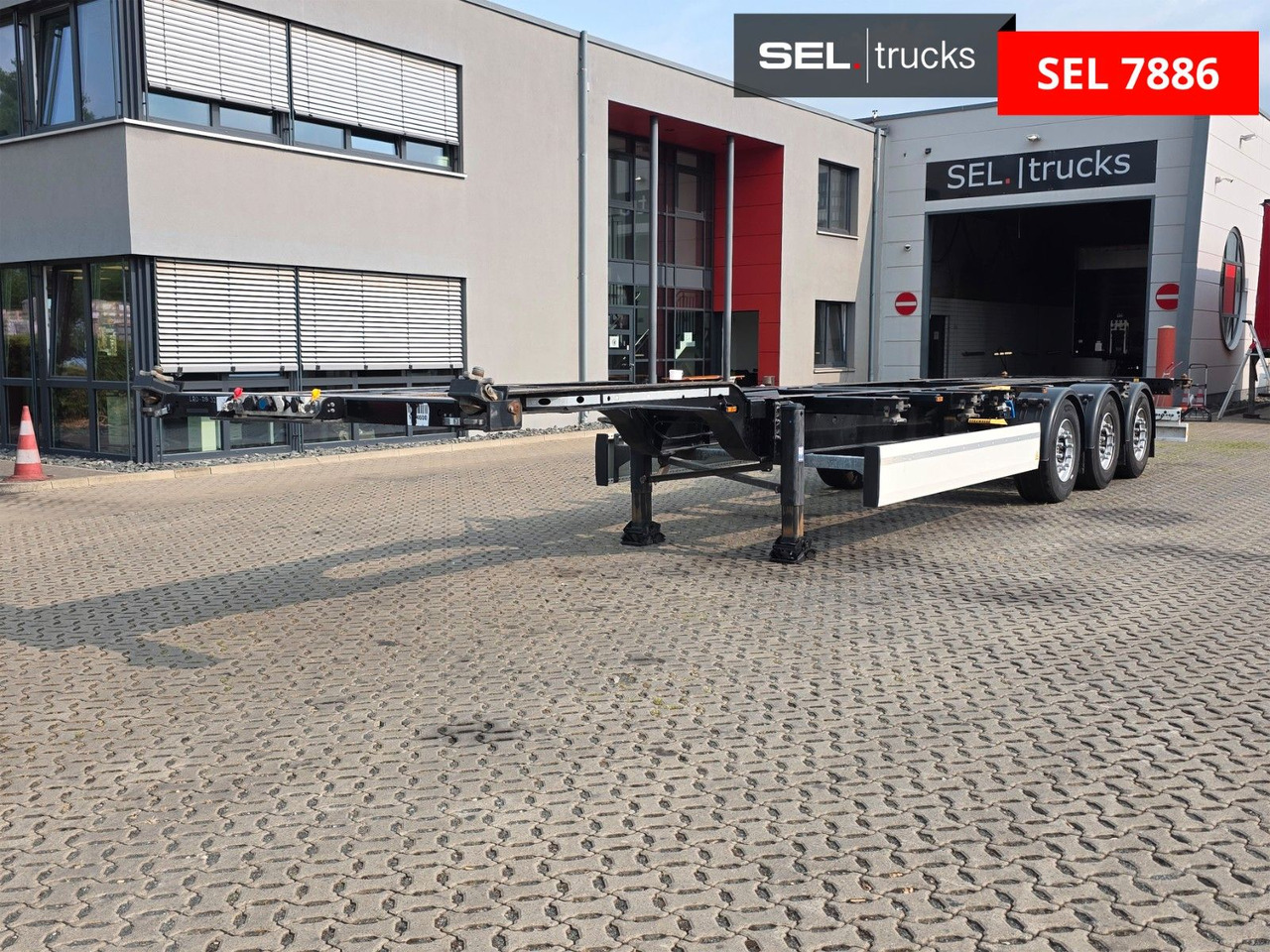 Krone SD / Teleskop / Liftachse - Containertransporter/ Wissellaadbak oplegger: afbeelding 1 Krone SD / Teleskop / Liftachse - Containertransporter/ Wissellaadbak oplegger: afbeelding 1