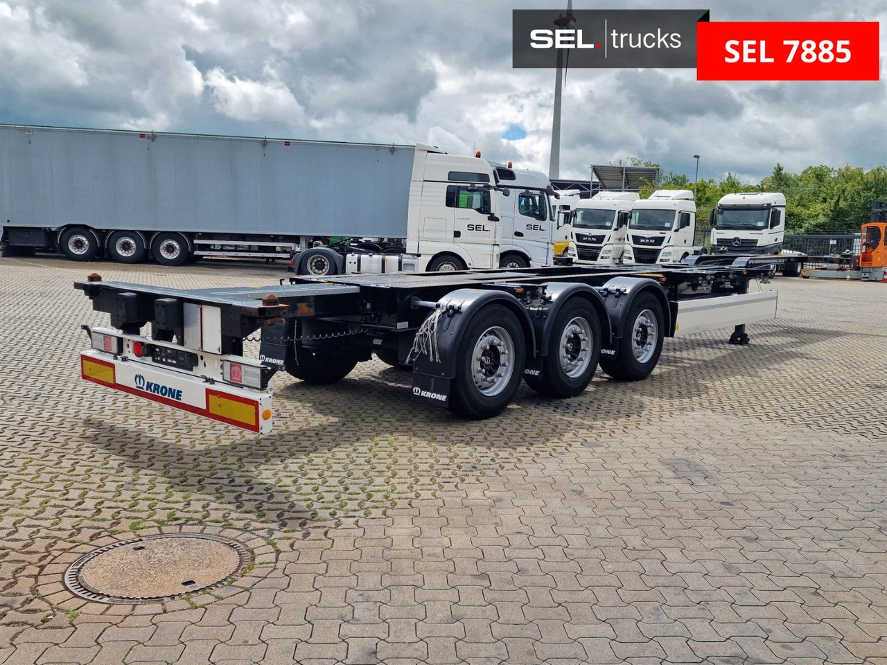 Krone SD / Teleskop / Liftachse - Containertransporter/ Wissellaadbak oplegger: afbeelding 5 Krone SD / Teleskop / Liftachse - Containertransporter/ Wissellaadbak oplegger: afbeelding 5