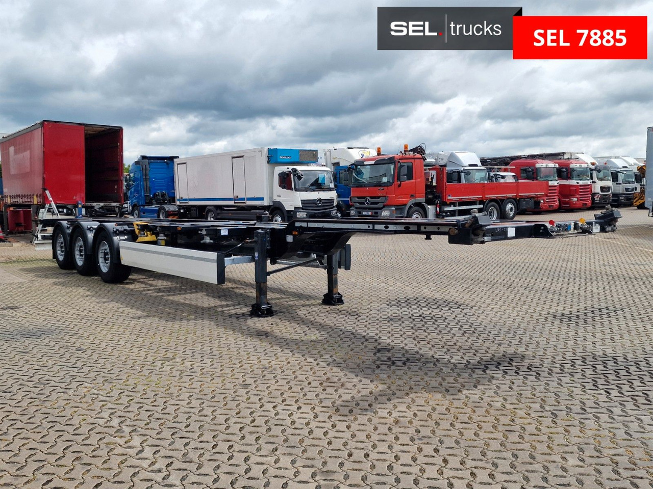 Krone SD / Teleskop / Liftachse - Containertransporter/ Wissellaadbak oplegger: afbeelding 3 Krone SD / Teleskop / Liftachse - Containertransporter/ Wissellaadbak oplegger: afbeelding 3