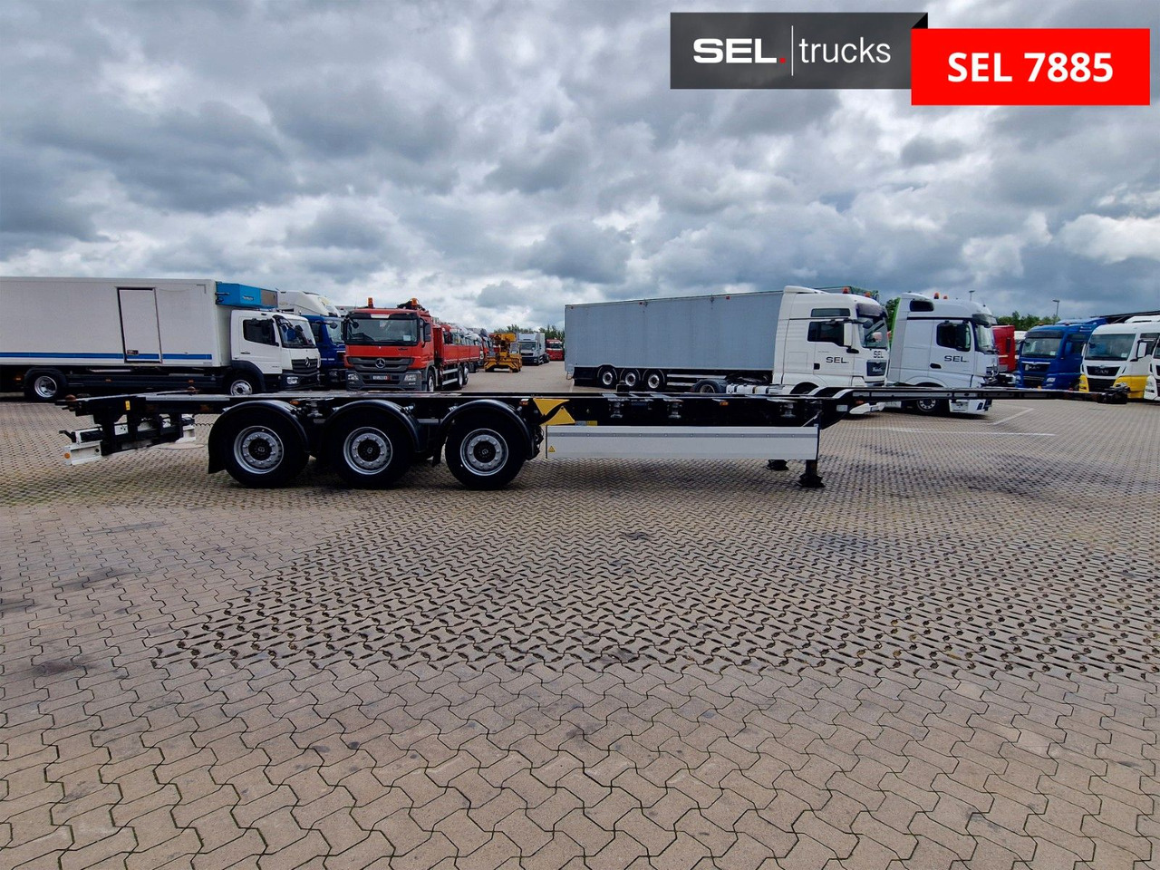 Krone SD / Teleskop / Liftachse - Containertransporter/ Wissellaadbak oplegger: afbeelding 4 Krone SD / Teleskop / Liftachse - Containertransporter/ Wissellaadbak oplegger: afbeelding 4