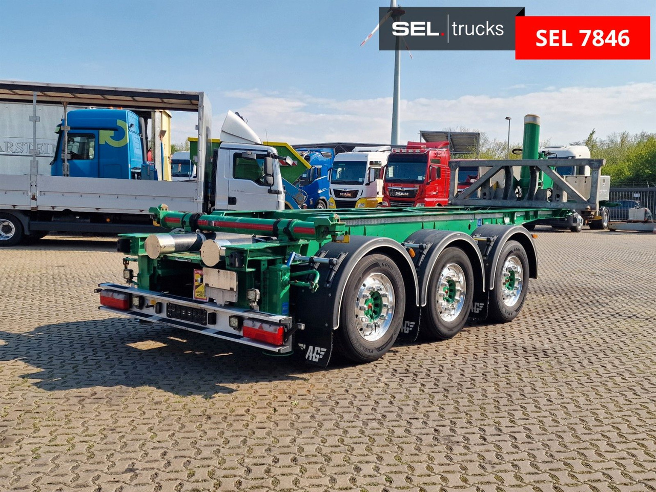 Lag 0-3-CC / Alu-Felgen / Kipper / Liftachse - Containertransporter/ Wissellaadbak oplegger: afbeelding 5 Lag 0-3-CC / Alu-Felgen / Kipper / Liftachse - Containertransporter/ Wissellaadbak oplegger: afbeelding 5