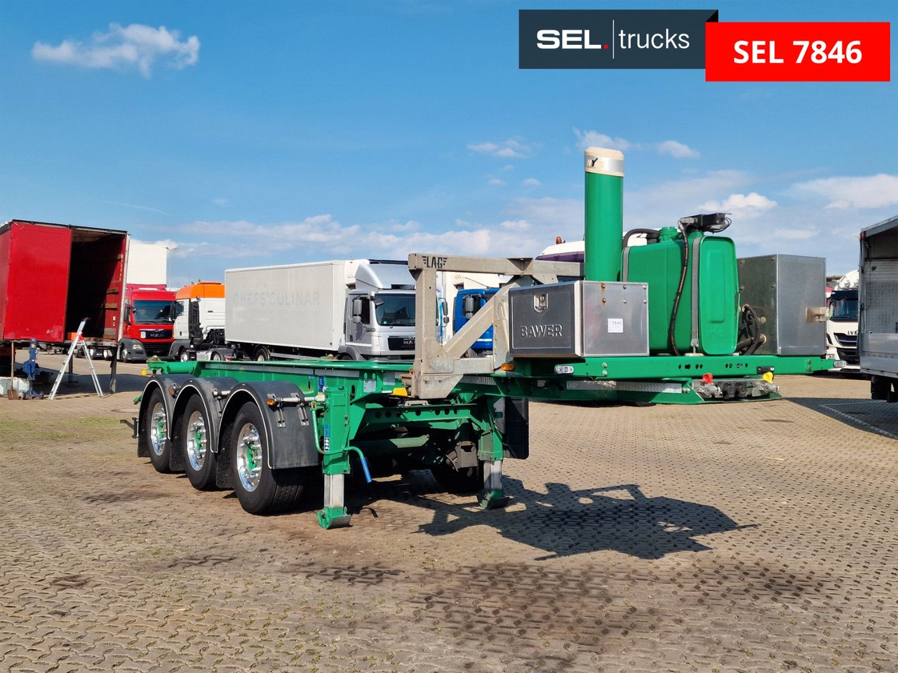 Lag 0-3-CC / Alu-Felgen / Kipper / Liftachse - Containertransporter/ Wissellaadbak oplegger: afbeelding 3 Lag 0-3-CC / Alu-Felgen / Kipper / Liftachse - Containertransporter/ Wissellaadbak oplegger: afbeelding 3