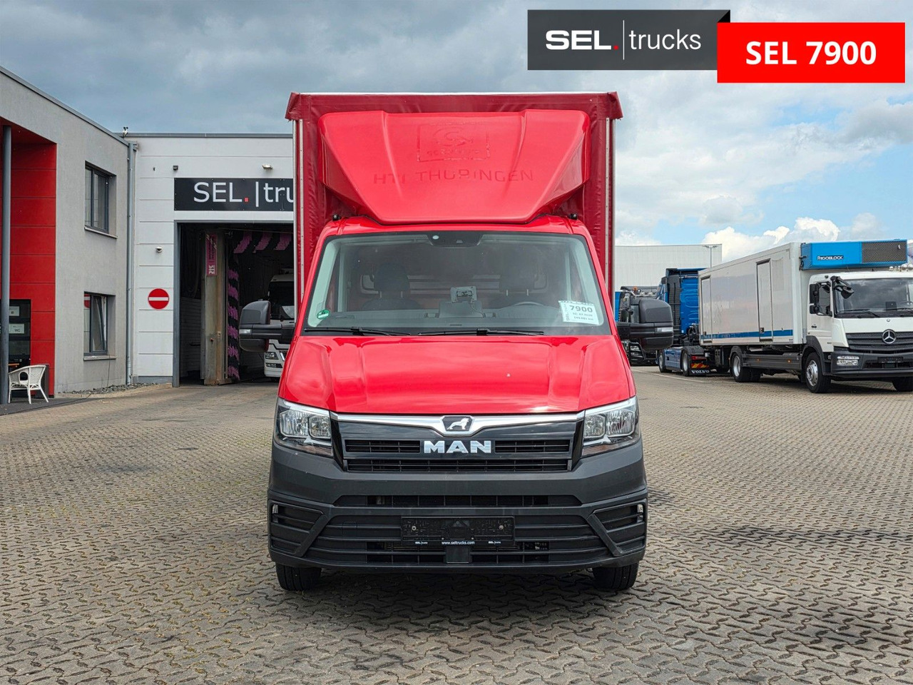 MAN TGE 5.180 / Ladebordwand / Aluklappen / 6D - Schuifzeilen bestelwagen: afbeelding 2 MAN TGE 5.180 / Ladebordwand / Aluklappen / 6D - Schuifzeilen bestelwagen: afbeelding 2