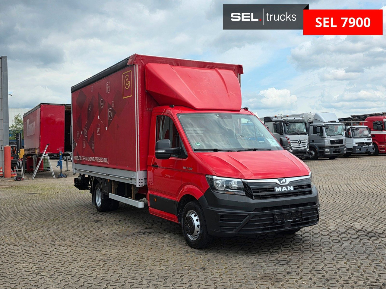 MAN TGE 5.180 / Ladebordwand / Aluklappen / 6D - Schuifzeilen bestelwagen: afbeelding 3 MAN TGE 5.180 / Ladebordwand / Aluklappen / 6D - Schuifzeilen bestelwagen: afbeelding 3