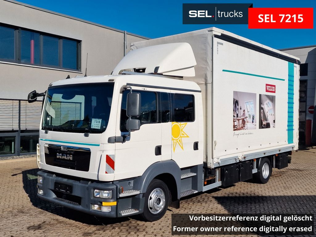 MAN TGL 8.250 4X2 BL/Doppelkabine/6 Sitze/ DOKA - Schuifzeilen vrachtwagen: afbeelding 1 MAN TGL 8.250 4X2 BL/Doppelkabine/6 Sitze/ DOKA - Schuifzeilen vrachtwagen: afbeelding 1