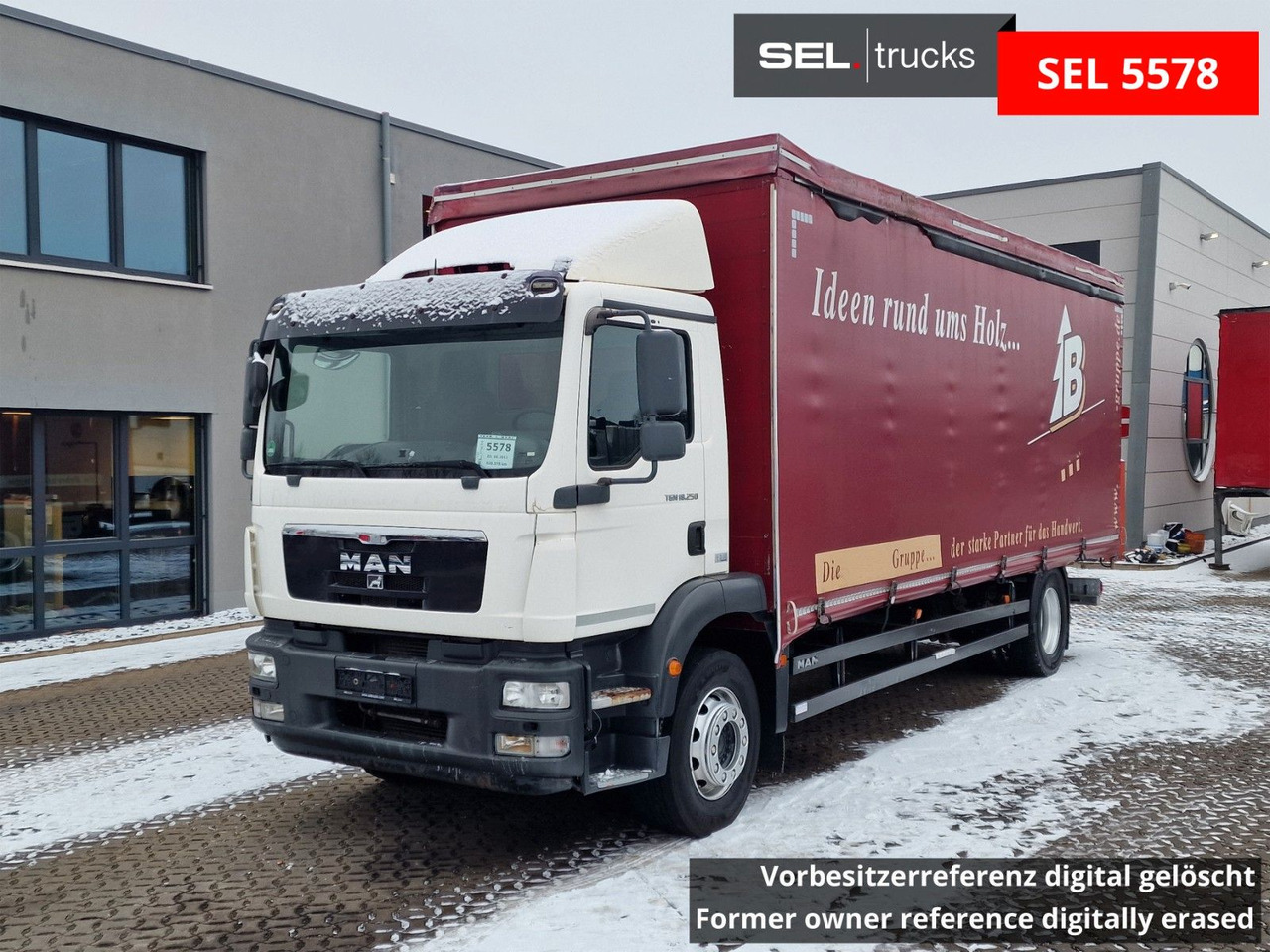 MAN TGM 18.250 4X2 LL / Staplerhalterung - Schuifzeilen vrachtwagen: afbeelding 1 MAN TGM 18.250 4X2 LL / Staplerhalterung - Schuifzeilen vrachtwagen: afbeelding 1