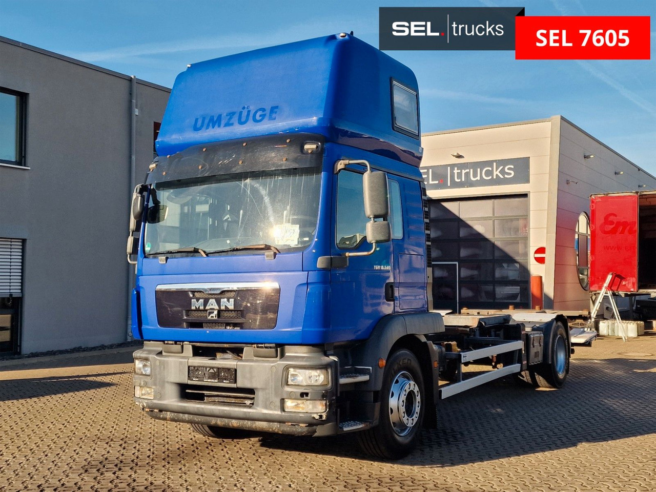 MAN TGM 18.340 4X2 LL / Ladebordwand / 3 Betten - Containertransporter/ Wissellaadbak vrachtwagen: afbeelding 1 MAN TGM 18.340 4X2 LL / Ladebordwand / 3 Betten - Containertransporter/ Wissellaadbak vrachtwagen: afbeelding 1