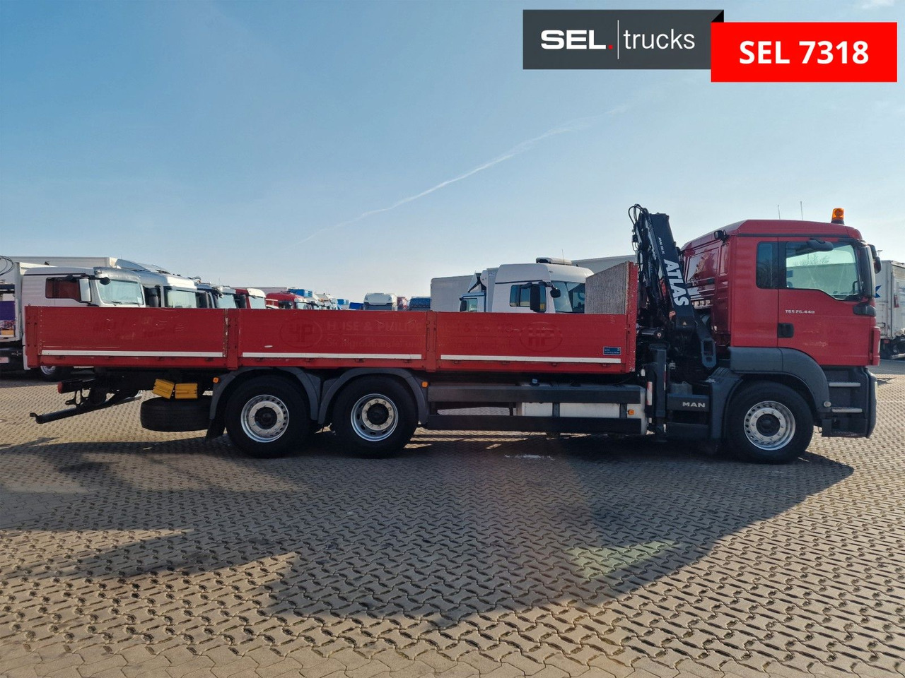 MAN TGS 26.440 6x2-2 BL/Fernbedien. /Lenkachse/Atlas - Kraanwagen: afbeelding 4 MAN TGS 26.440 6x2-2 BL/Fernbedien. /Lenkachse/Atlas - Kraanwagen: afbeelding 4
